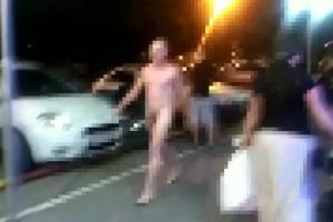 Прогулка голого мужчины по Чугуеву попала на видео: в Минобороны сделали заявление 