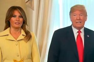 Жена Трампа удивила выражением лица после рукопожатия с Путиным