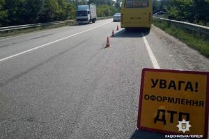 В Харьковской области произошло ДТП с участием пассажирского автобуса и грузовика