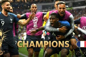 В Москве завершился финальный матч ЧМ-2018: Франция - чемпион