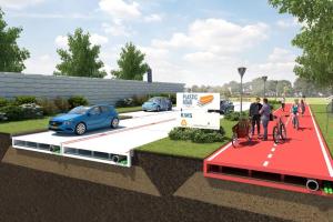 В Нидерландах постелили дорогу из пластика