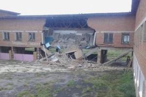 В России во время уроков рухнула часть школы