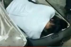 Гражданина Грузии задержали при попытке пронести в Турцию девушку в чемодане