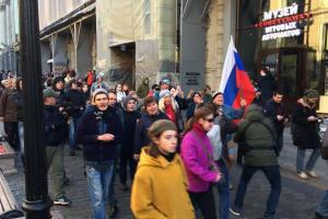 Протесты в России закончились массовыми задержаниями