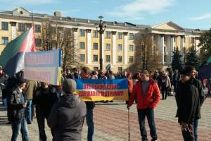 Забастовка шахтеров: Украинских горняков поддержали коллеги из Пакистана