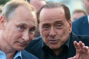 Берлускони на дне рождения Путина обнаружил, что Черное море - не черное