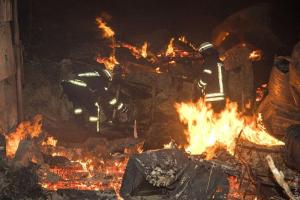 В Одессе сгорели 16 пляжных домиков