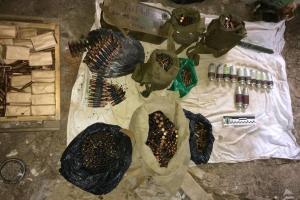 В Луганской области обнаружен тайник с боеприпасами