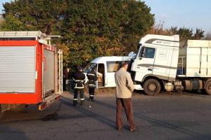 В Черкасской области фура врезалась в маршрутку с детьми: погибла 13-летняя девочка
