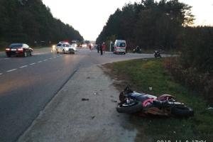 В ДТП под Львовом погибли мотоциклист и велосипедист