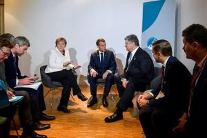 Озвучены итоги переговоров Порошенко, Меркель и Макрона: Германия и Франция сделают отдельное совместное заявление