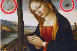На средневековой картине с Мадонной заметили инопланетян и НЛО