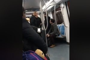 "Я фашист": Украинцы устроили побоище в римском метро