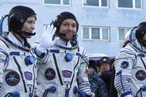 С космодрома "Байконур" стартовал космический корабль "Союз-M11"