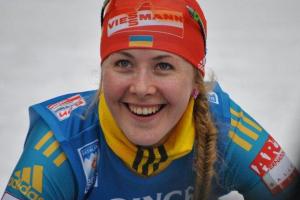 Украинка Юлия Джима завоевала "золото" в Кубке мира по биатлону