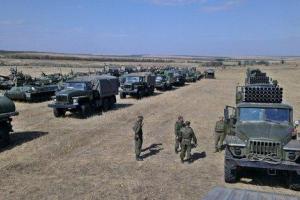 Беспилотник СММ ОБСЕ зафиксировал более 100 единиц тяжелой техники боевиков