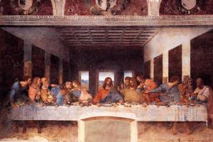 Леонардо да Винчи в картине "Тайная вечеря" предсказал конец света