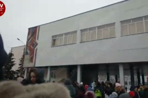 В Киеве произошел пожар в лицее, детей эвакуировали