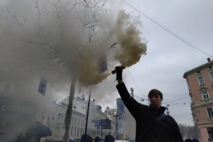 Во Львове радикалы пытались захватить редакцию СМИ