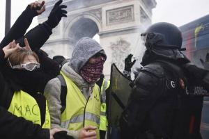 Во Франции были задержаны более 1700 демонстрантов