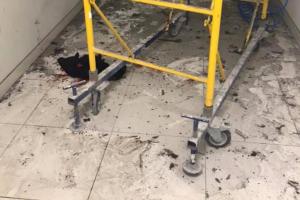 В киевском торговом центре произошел взрыв, есть пострадавший