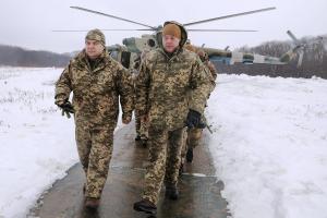 Министр обороны Полторак прибыл в зону ООС