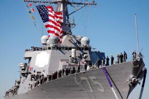 В Черное море направляется американский эсминец Дональд Кук