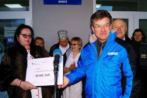 Областная детская клиническая больница в Лисичанске получила оборудование от правительства Словакии