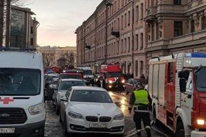 В Санкт-Петербурге обвалилось здание университета
