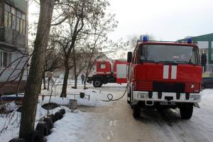 В Северодонецке в пятиэтажном доме произошел пожар