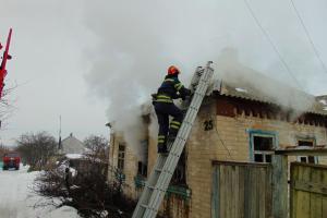 В Лисичанске на пожаре погиб мужчина