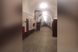 ЧП в университете Петербурга: очевидцы успели снять на видео момент обрушения перекрытий