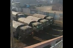 Не скрывают, что едут в Украину: В Ростовской области замечено скопление военной техники РФ