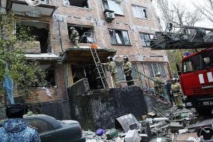 В Донецке взорвался газ в многоэтажке, есть раненые