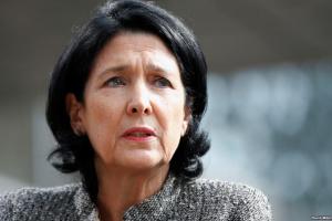 Президент Грузии отказалась говорить на русском языке