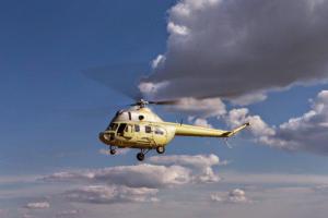 В Чугуеве произошло ЧП с военным вертолетом