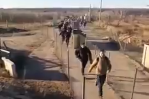 Утренний забег: В сети показали первые секунды после открытия КПВВ "Станица Луганская"
