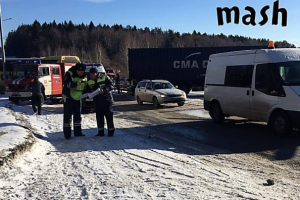 На окраине Москвы попал в ДТП автобус с украинцами: раненых эвакуировали вертолетом