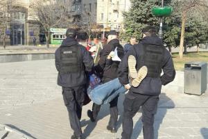 В Киеве задержали агитатора "против" Зеленского