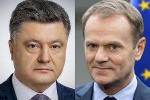 Дональд Туск поздравил Порошенко с выходом во второй тур президентских выборов
