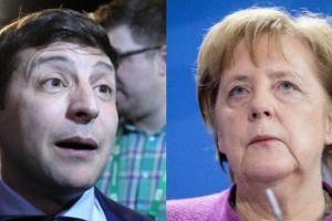 Ангела Меркель пообщалась с Зеленским по телефону и пригласила посетить Германию
