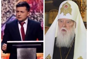 Зеленский извинился за "термос": Филарет простил