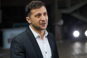Зеленский привел на телеэфир свою команду