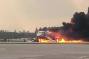 Названа основная версия авиакрушения самолета в Шереметьево