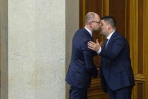 "Партия двух премьеров": Гройсман может объединиться с Яценюком для участия в парламентских выборах 