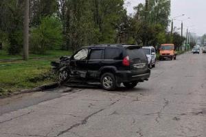 Тройное ДТП в Харькове - есть пострадавшая