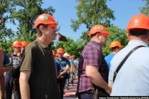 На Львовщине горняки перекрыли трассу из-за долгов по зарплате