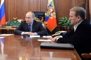 Путин рассказал, что Медведчук хотел договориться с ним об освобождении украинских моряков