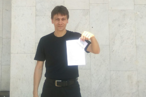 Шведов получил удостоверение кандидата в депутаты