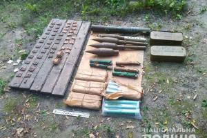 На Луганщине оперативники обнаружили схроны с боеприпасами